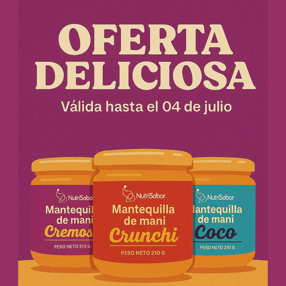 Pack Oferta 3 x 210g – Cremosa, Crunchi o Coco